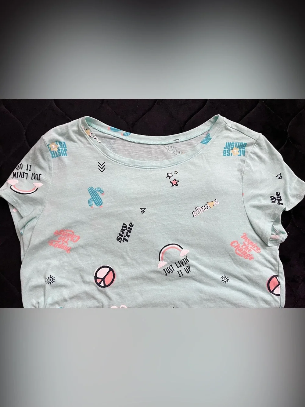 JUSTICE Size 18 Plus Bundle - 2 Tops + Swimsuit